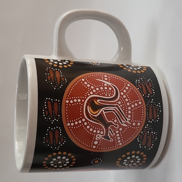 1994 Red Kangaroo Tobwabba Art Coffee Mug G2567 - Picture 10 of 12